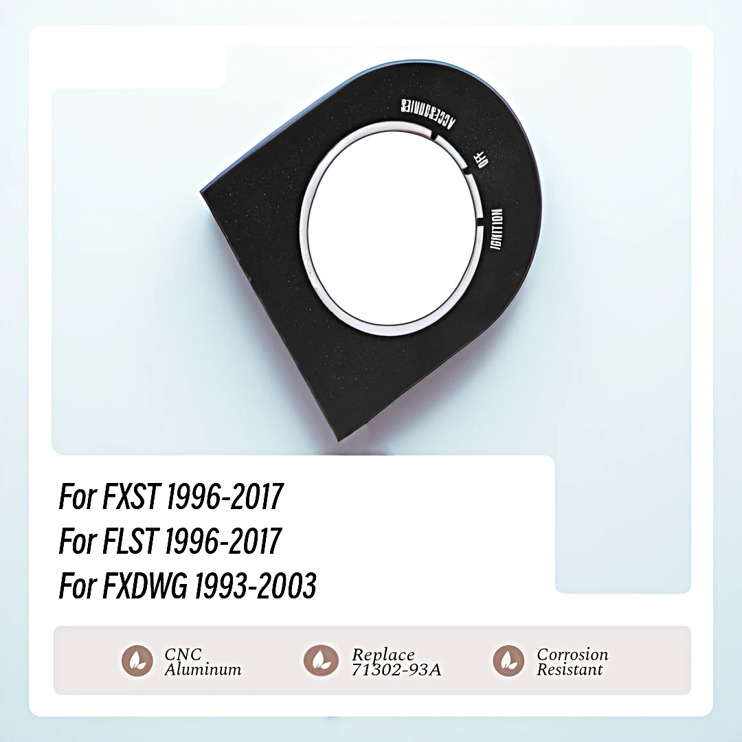 Dash Cover Switch Nameplate For Harley Dyna FXDWG 1993-2003 Softail FXST FLST 1996-2017
