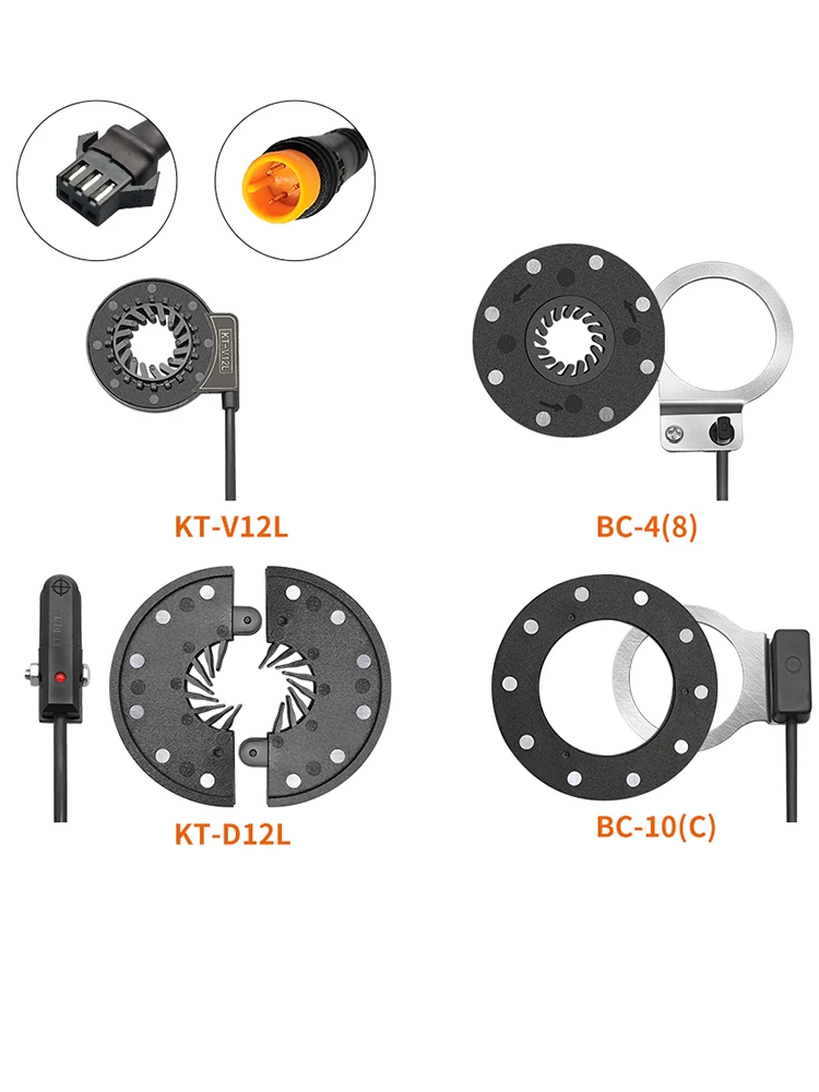 AliExpress EZKT Electrical Bicycle PAS Senser KT BZ-4(8) V12L/R D12 Magnets Pedal Assist Sensor Accessories for KT Controller PAS