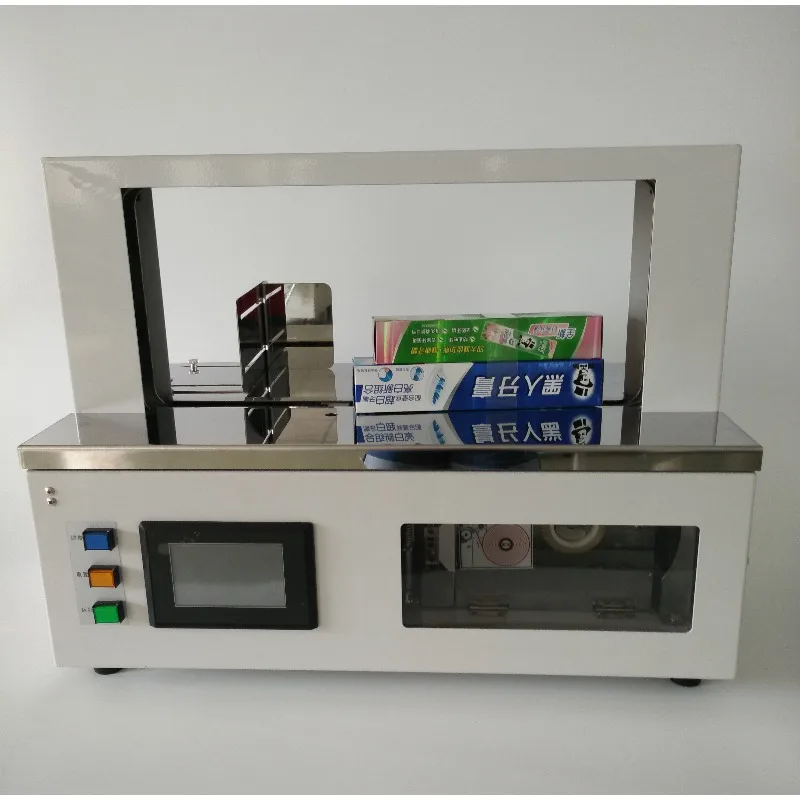 ماكينة ربط شريط الورق الورقية الأوتوماتيكية لصندوق الكرتون