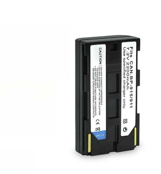 2200 mAh BP-911 Akku-Ersatz für Canon BP-911/BP-911K/BP-914/BP-915/FV500/MV200 Camcorder