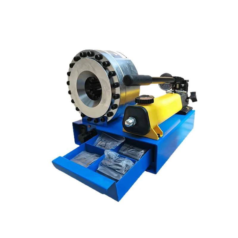 

Manual pipe buckling machine Pipe pressing machine Pipe shrinking machine Squeezing