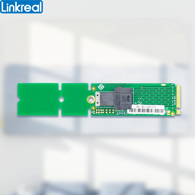 Linkreal U.2 to M.2 NVMe adaptörü kartı isteğe bağlı boyutu 2242, 2260 ve 2280mm-LRNV5611