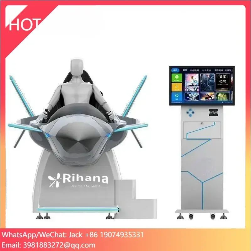 2024 Popular New Design Factory Direct Commercial Huaxia Fighter VR Flight Simulator for Sale