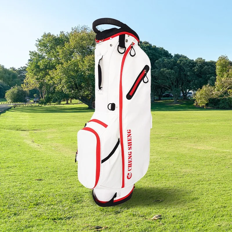 ofertyila Męska torba golfowa ze wspornikiem Standard Ultra przezroczysta przenośna, odporna na zużycie torba golfowa Akcesoria treningowe o dużej