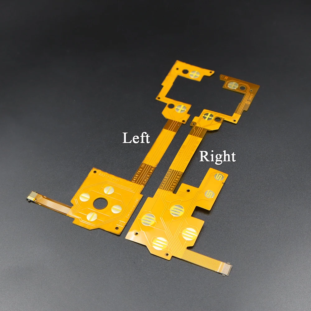 إصلاح الكابلات المرنة بشريط الفيلم الأيسر والأيمن L R للوحة ألعاب Wii U PAD