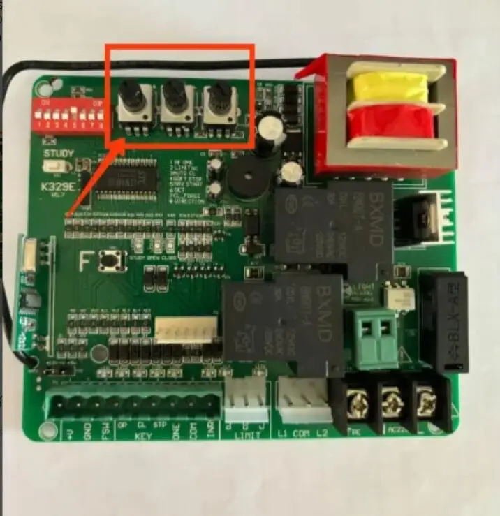 220v Motherboard  PCB with Slow Down Function For Sliding Gate Opener