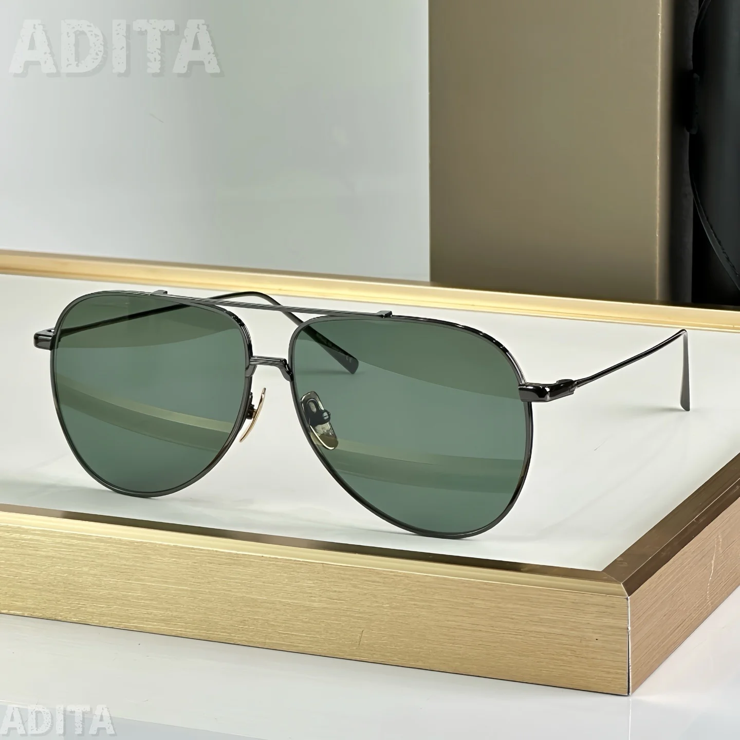 ADITA ARTOA 92 DTS160 Topkwaliteit zonnebril voor heren Klassieke dames Luxe merkontwerper Mode zonnebril UV400 Met doos