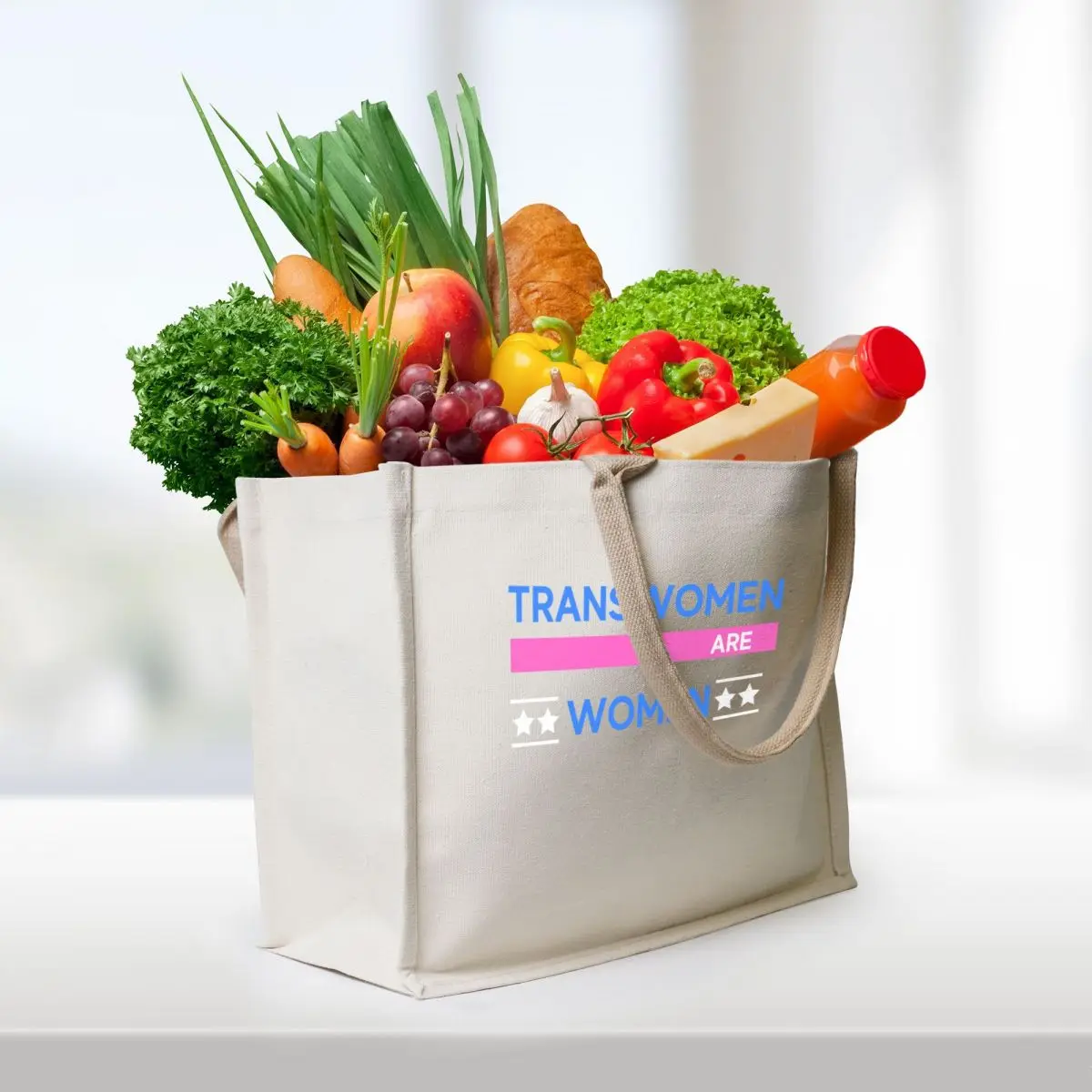 transwomen are women design Tote Bag cute pouch bag tote bag custom luxury women Canvas shoulder