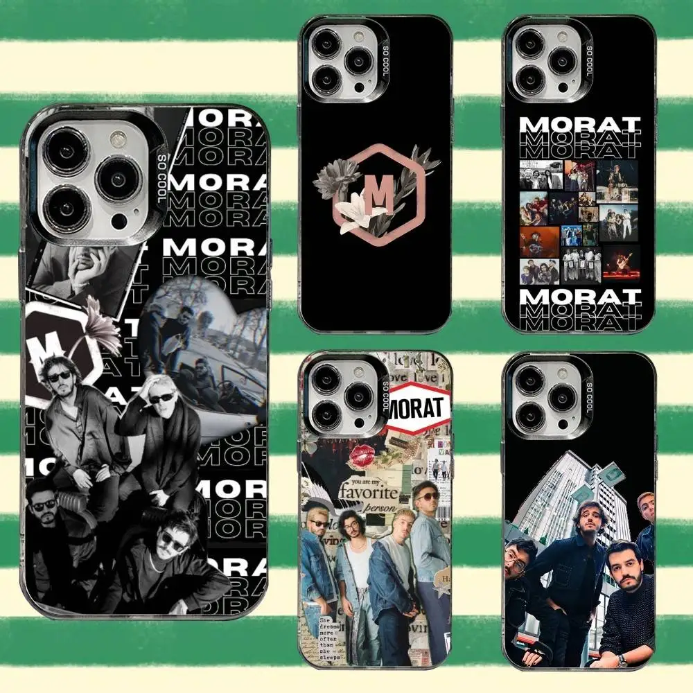 

M-Morat Ya Es Manana Phone Case For iPhone 16,15,14,13,12,11,8,7,Pro,Max,Plus,Mini,XS,SE Anti Fall Black Matte Hard