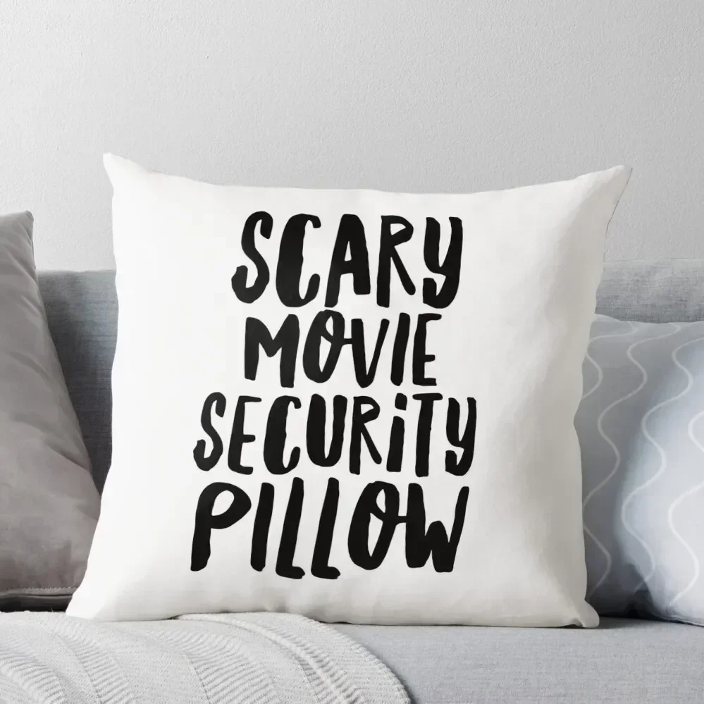 

Scary Movie Security Throw Pillow Christmas Covers For Cushions Pillow Cases Sofa Pillow Cover