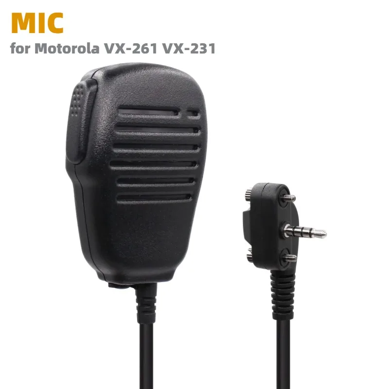 VX-261 VX-231 Compact Shoulder Speaker Microphone for Motorola Vertex Standard VX-451 VX-454 VX-459 VX-231 VX-231 VX-264 Radio
