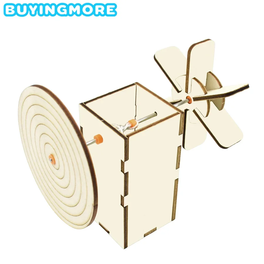 Pull String Carousel Physics Toy for Boys Educational Toys for Children Science Experiment Kit Classroom Experiment Teaching