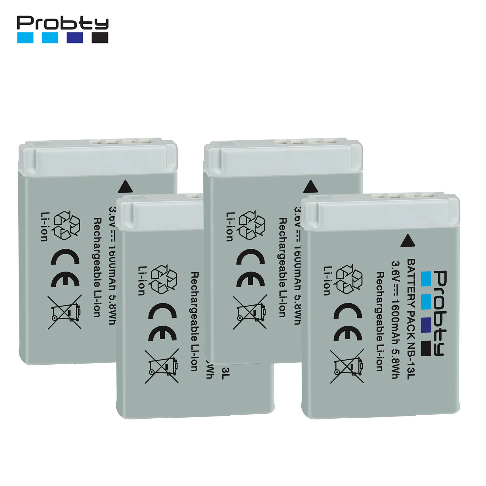 NB-13L NB13L NB 13L Battery for Canon PowerShot G1 X Mark III, G5 X, G7 X, G7 X Mark II, G9 X, G9 X Mark II, SX620 HS, SX720 HS