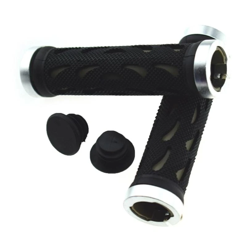 

652F 1 Pair Bicycles Handlebars Grip Light Weight Rubber Grip Bikes Antislip Handle Cover Sleeves for Cyclings Mountain Bikes