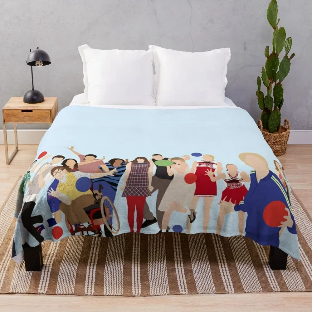 

Glee Characters Throw Blanket halloween Blankets Sofas Of Decoration Blankets For Baby Blankets
