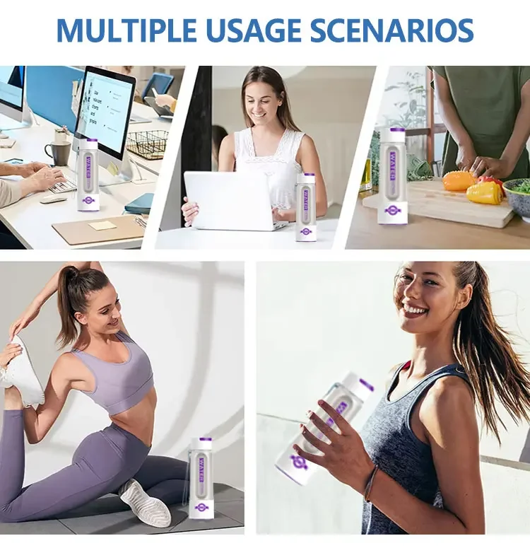 Intelligent H2 Electrolyte+Proton Exchange Membrane PEM H2 Suction Device 4000mAh