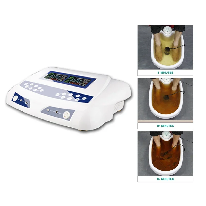 Ion Detox Foot Therapy Machine Cleanses and Removes Body Toxins