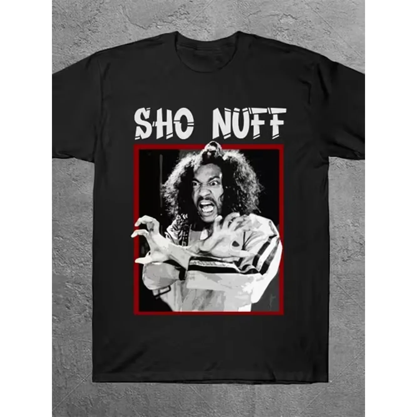 Womens Plus Size Sho Printed T Shirt Lettering With Black And White Dynamic Photography Fashionable Casual Daily Wear