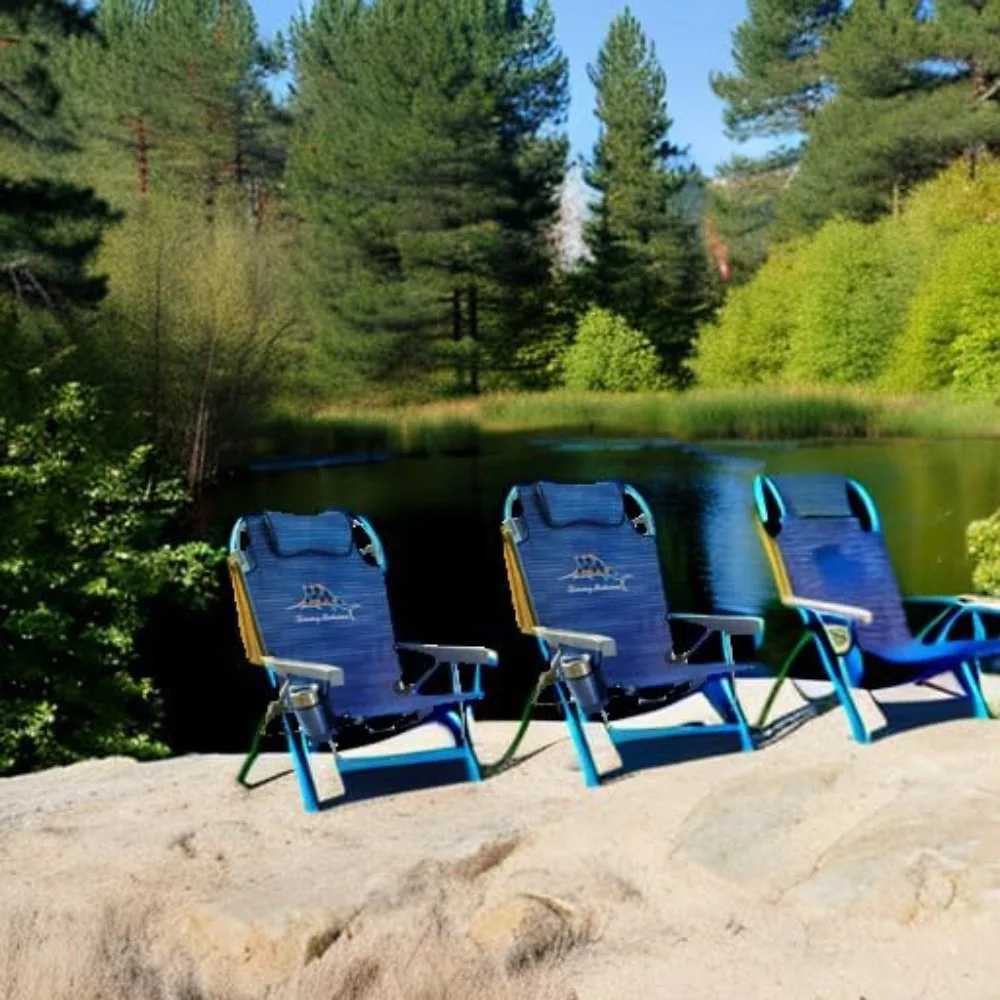 Rucksack Strandkorb 2er-Pack (Segelfisch und Palmen), Aluminium, Mehrfarbig - HOME