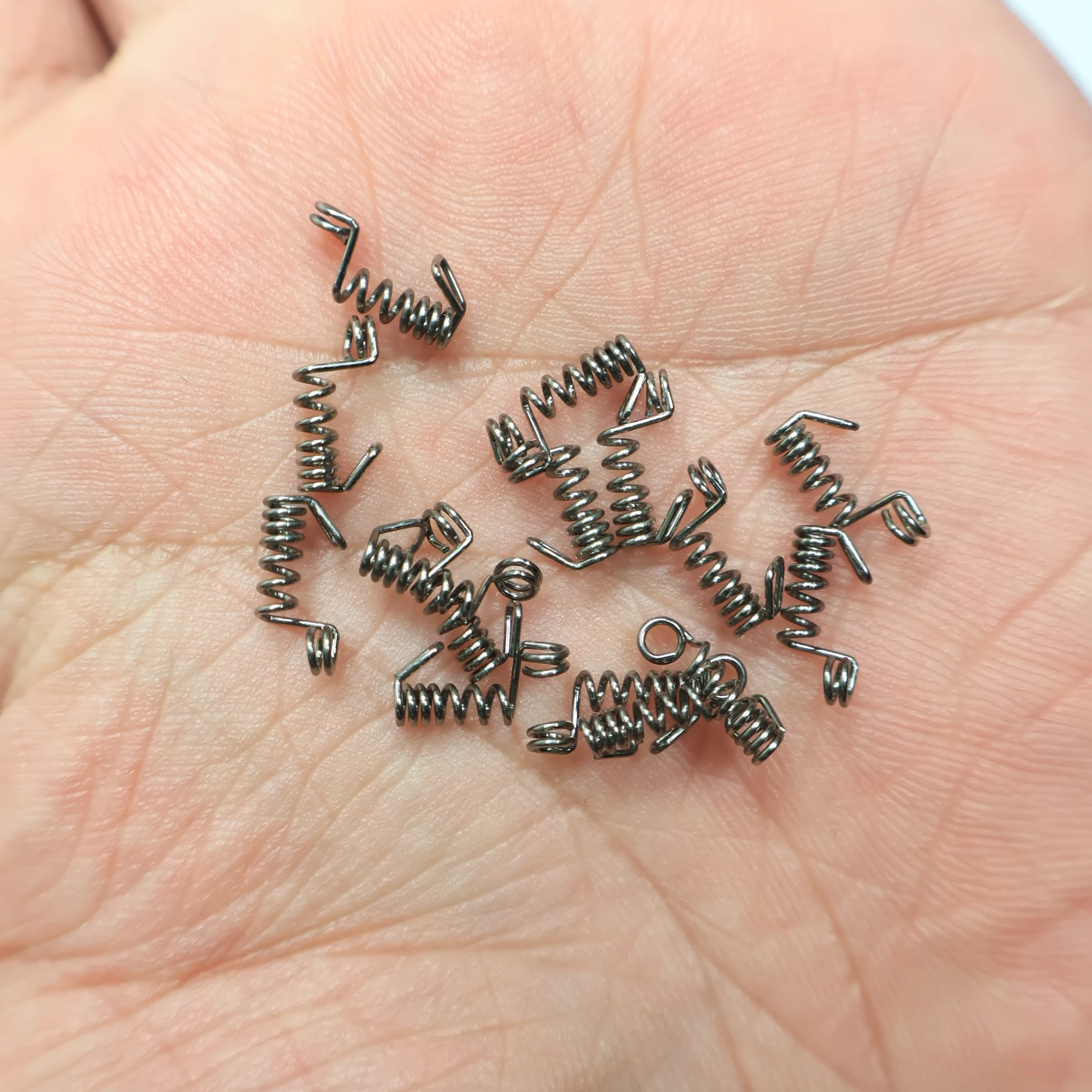 Garnelenhaken mit Federring, Rückenhaken-Zubehör, Federclip für Ufer-, Floß- und Bootsangeln, Köder für Schnapper- und Garnelenfischen – Detail 4