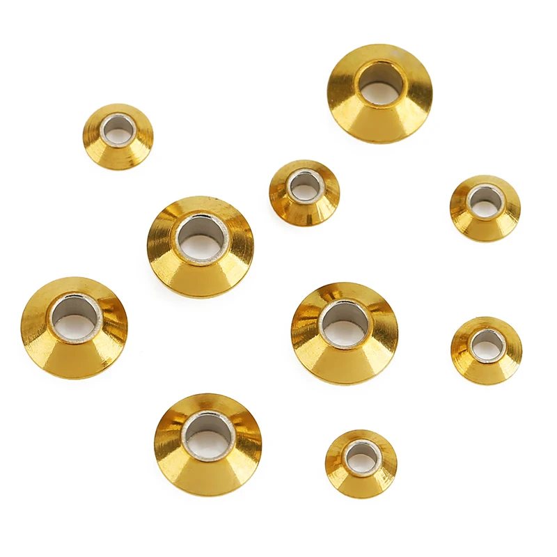 50 قطعة الفولاذ المقاوم للصدأ خزر عازل 4 مللي متر 6 مللي متر PVD لا تتلاشى أبدًا فضفاض كبير الحفرة الكبيرة خرز قلادة مجموعة لصنع المجوهرات سوار