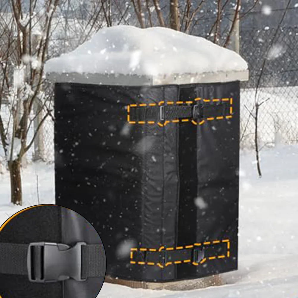 Cubierta de invierno ajustable impermeable para colmena de abejas, se adapta a 8 marcos y aislamiento de abejas de 10 marcos con tela Oxford