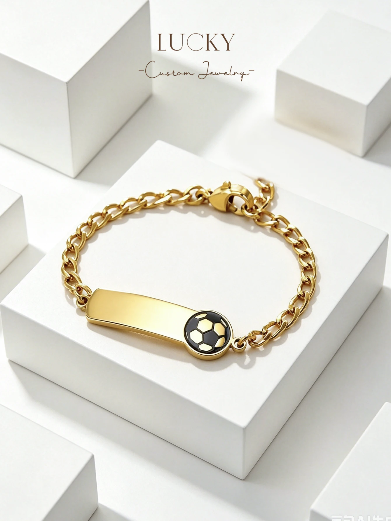 Women's Customizable Name Bracelet, Simple Daily Style
