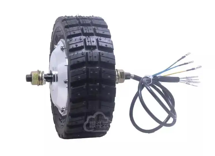 8-Inch 24/36V Toothed Dc Brushless Wheel Motor Low Speed High Torque