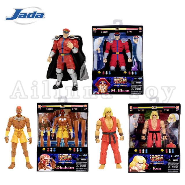 Jada Toys 1/12 6inch Action Figure Ultra Street Fighter II: The Final  Challengers Ken M.Bison Dhalsim Anime Toy - AliExpress