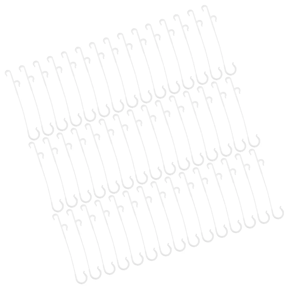 100pcs Tomato Vegetable Support Clips Reusable Plastic Gardening Plant Hooks Climbing Vine Binders Sturdy Easy Install