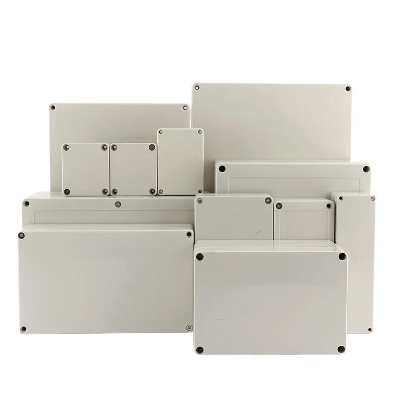 Junction ABS Box for Electronic Project Electrical Cable IP67 Outdoor Waterproof Plastic Cases DIY Sealed Enclosure Wire Box Kit