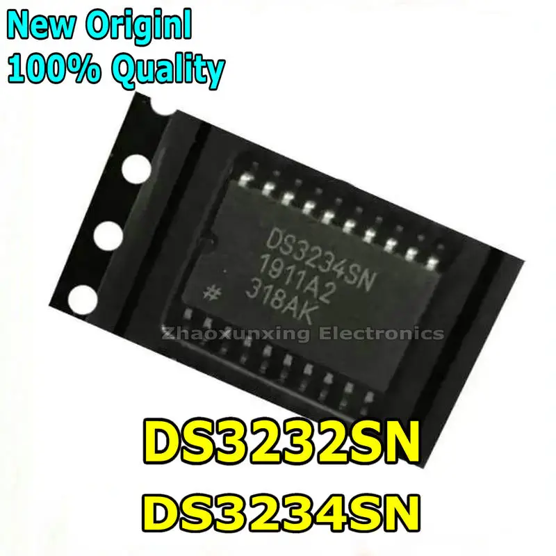 2~5PCS   New   DS3234SN      DS3232SN      DS3234    DS3232    SOP-20  Chipset