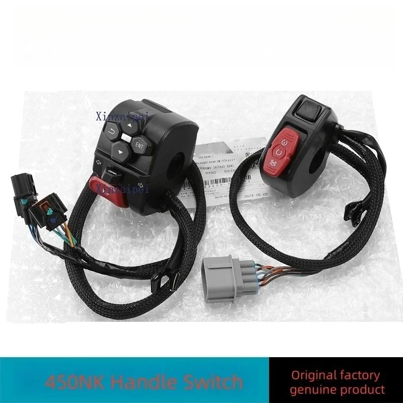 

For CFMOTO 450NK Handle Switch CF400-7 Motorcycle Accessories Left Right Igniter Handle Headlight Button Switch moto handlebar