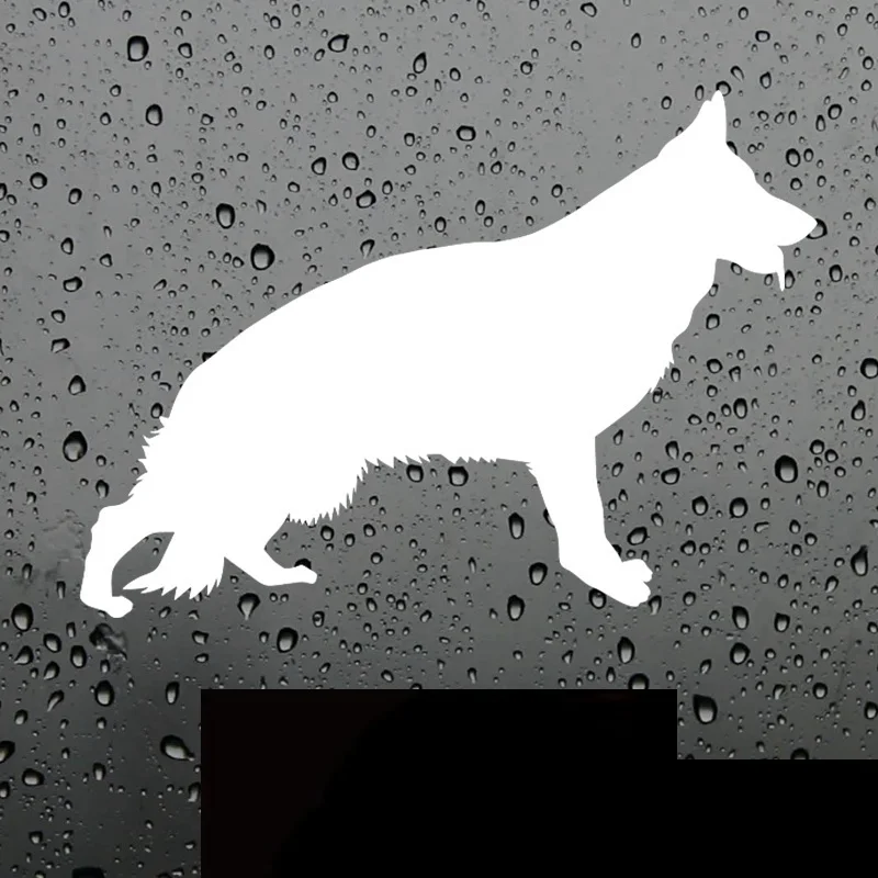 

Personality German Shepherd Dog Car Sticker Funny Sticker Styling Removable Decal Good Quality Waterproof Sun Protection Anti-UV