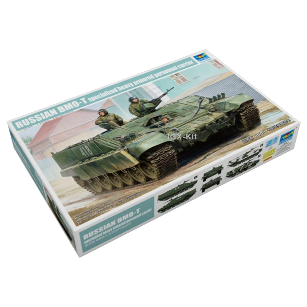 Trumpeter 09549 1/35 Russian BMO-T Armored Personnel Carrier Transport Vehicle APC Assembly Plastic Gift Toy Model Building Kit