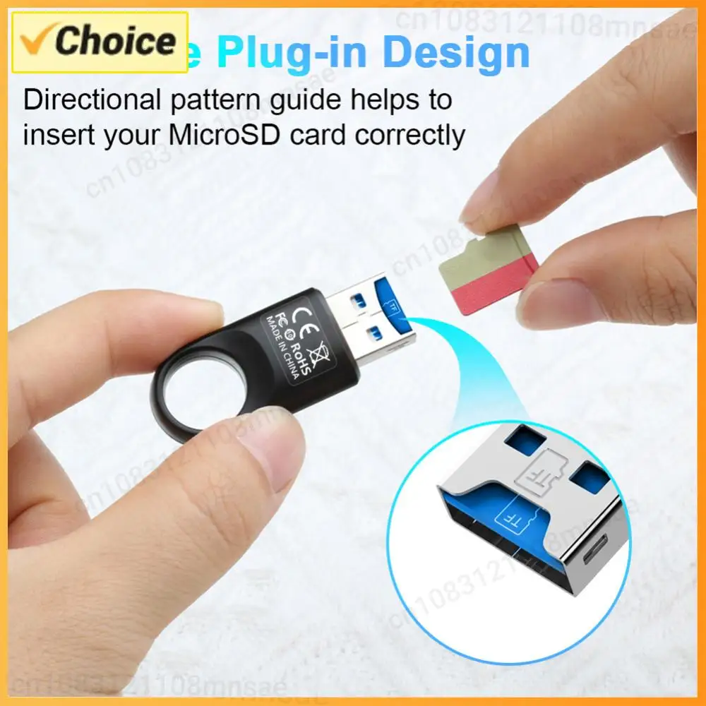 

Адаптер для чтения карт памяти USB 3.0, высокоскоростной USB 3.0-ридер для карт памяти для ПК/ноутбука/смартфона/видеорегистратора