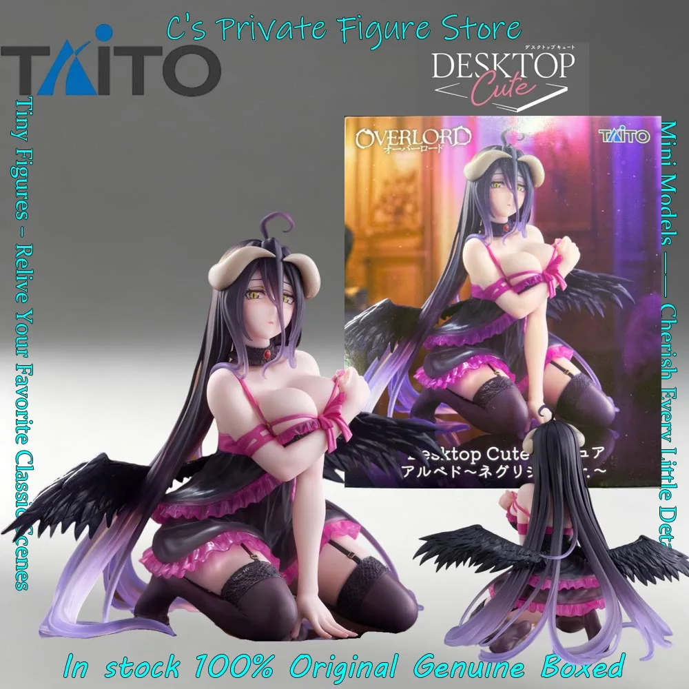 Hot Sale In Stock TAiTO Desktop Cute OVERLORD Negligee Ver Albedo Figure Anime Model Gift