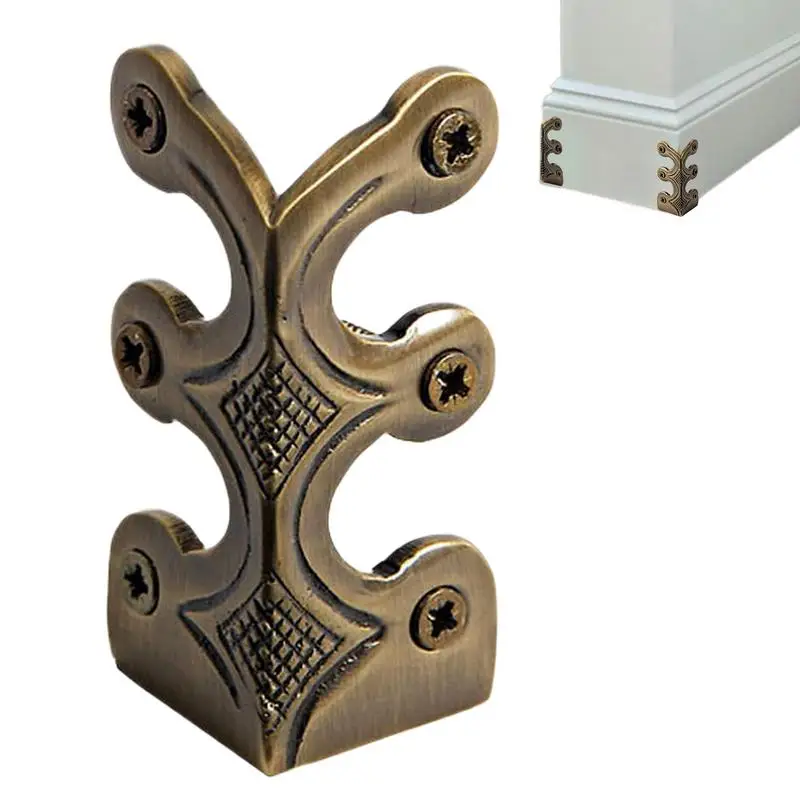 Baseboard Protector Edge Corner Protectors Metal Skiffers Decorative Protector Cover Solid Brass Skirting Board Corner