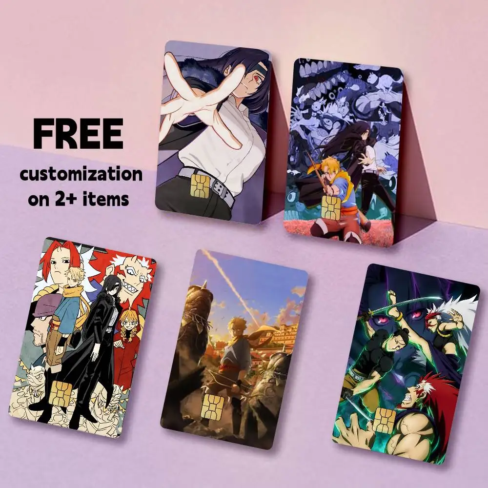 Daemons of the Shadow Realm Anime Card Stickers for Bank Access Protective Waterproof Film Cover Sticker Gift