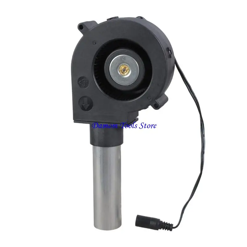 57BE Centrifugal Turbocharged Blower 5500RPM Steel Air Duct Suitable For DIY Heating Systems Applications  Indoor Heating