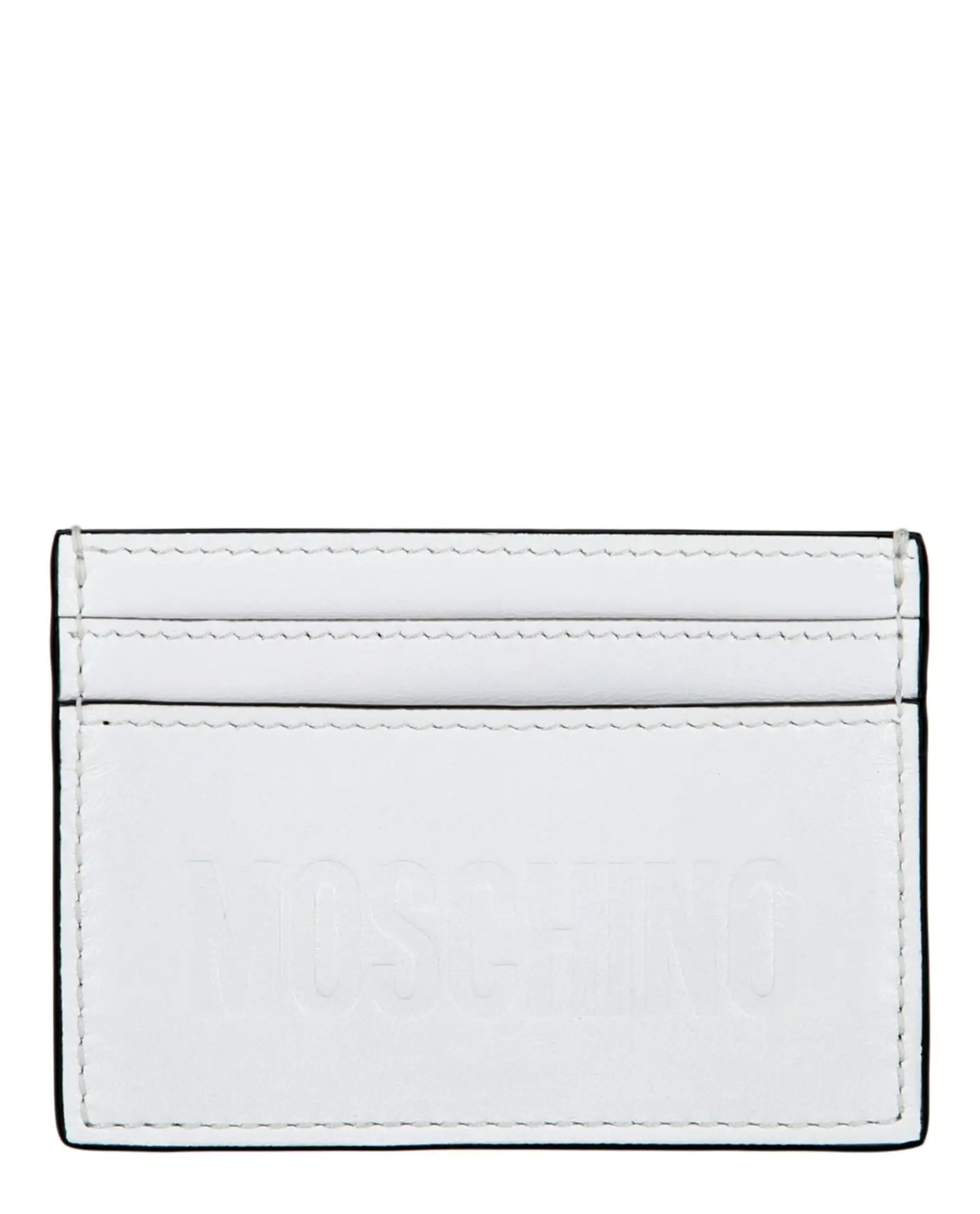 Moschino Embossed Logo Card Holder 8121-8018-0001