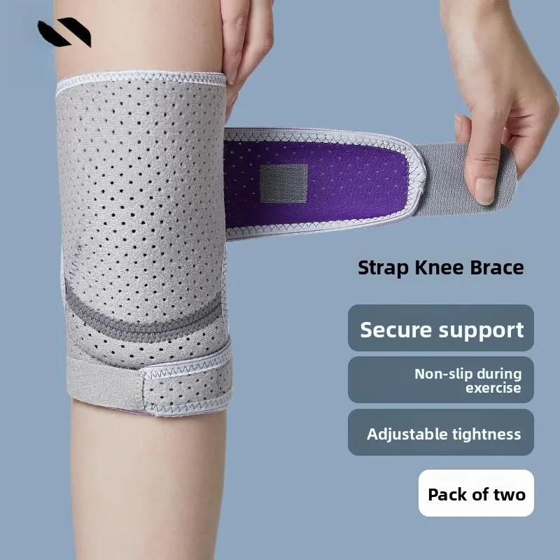 genouilleres-de-sport-quatre-saisons-avec-sangle-professionnelles-pour-la-randonnee-et-l'alpinisme-antiderapantes-chaudes-pour-l'automne-et-l'hiver-avec-ceinture-rotulienne-unisexe