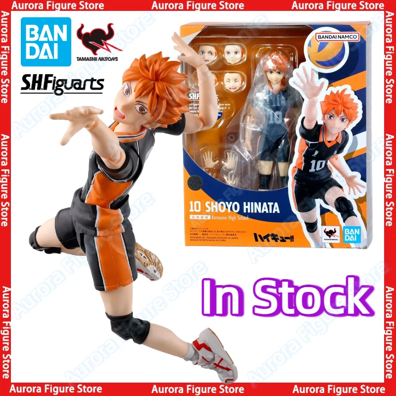 

В наличии Bandai Haikyu!! S.H.Figuarts SHF Haikyu Shoyo Hinata Аниме Фигурки Игрушки Модели ПВХ Подарочный коллекционер