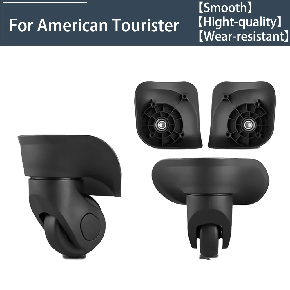 

Silent Mute Luggage Wheels Rubber Protection Cover For American Tourister 79B Travel Suitcase Trolley Case Accessories