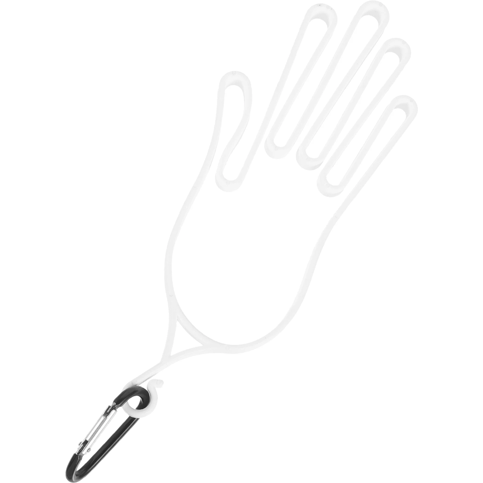 

2Pcs Golf Gloves Holder Right H ed ABS Plastic Drying Rack White Color Golf Accessories Glove Support Frame Stretcher