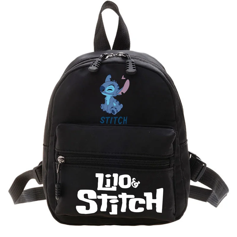 Disney CAN o & Stitch Cartoon Mini sac à provisions pour femmes, sacs à dos décontractés pour filles, sac initié pour dames, mignon, nouveau, ins, 2024