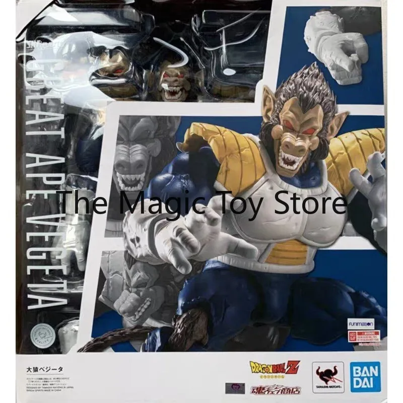 

Bandai Soul Limited Edition SHF Dragon Ball: Saiyan Invasion Vegeta Super Saiyan 2 Figure - Toy, Model, Collectible,