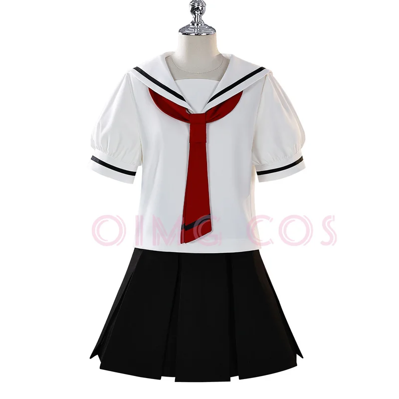 KINOMOTO SAKURA Cosplay Costume Carnival Uniform Wig Anime Costumes  Women  Halloween Game