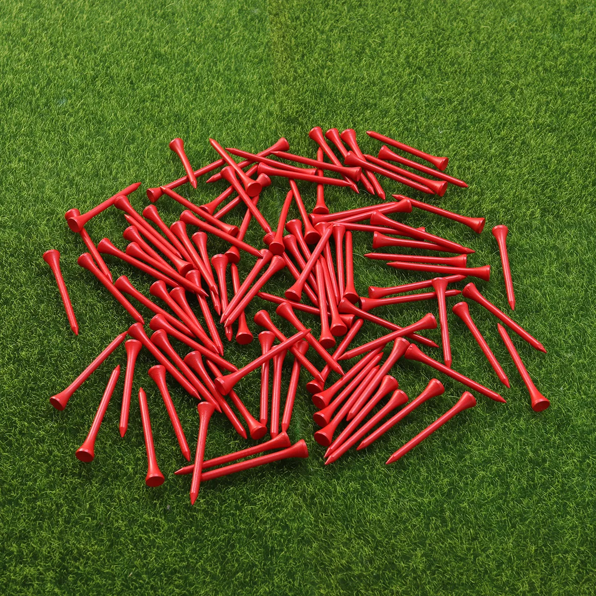 

100pcs 8.3Cm Golf Tees Wooden High Quality Long Lasting For Outdoor Sports Yards Wood Tees Golf Accessories Practice Tool