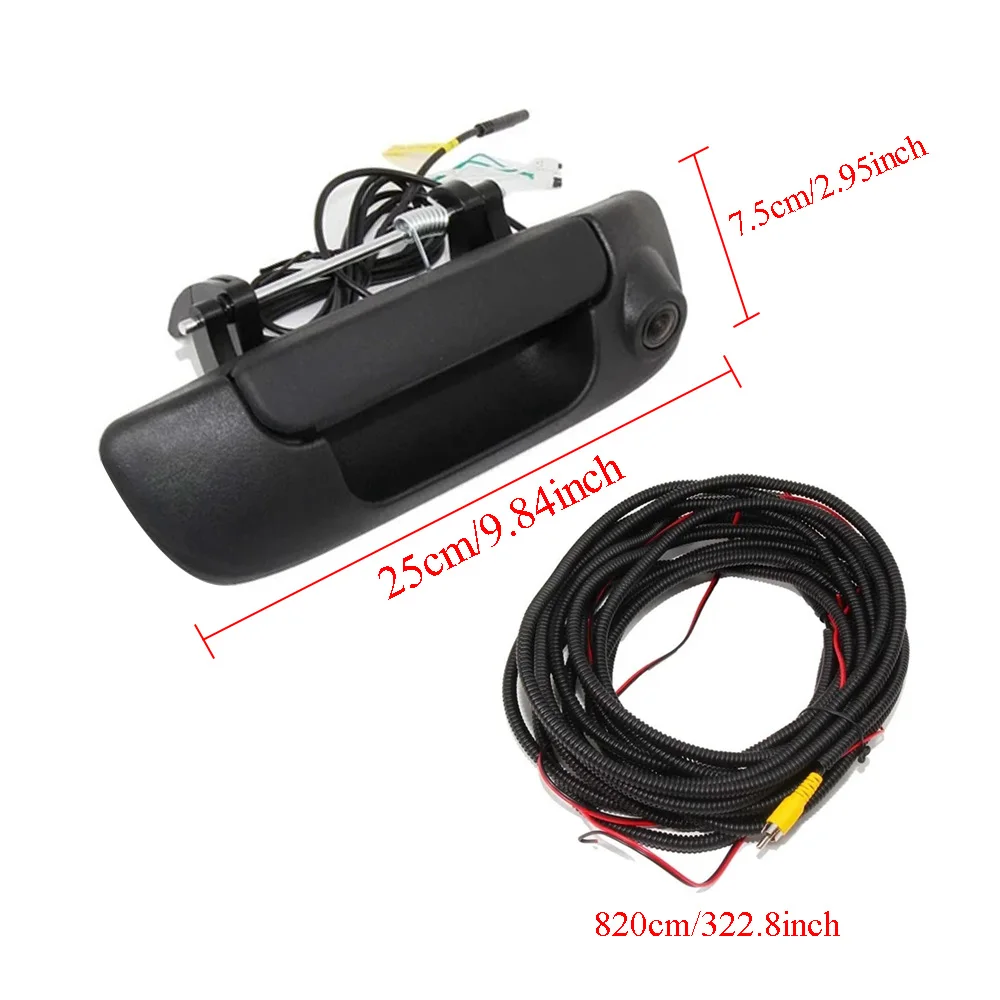 55276237AA Car Tailgate Handle Rear View Camera Backup Camera For Dodge Ram 1500 2500 3500 2002 2003 2004 2005 2006 2007 2008